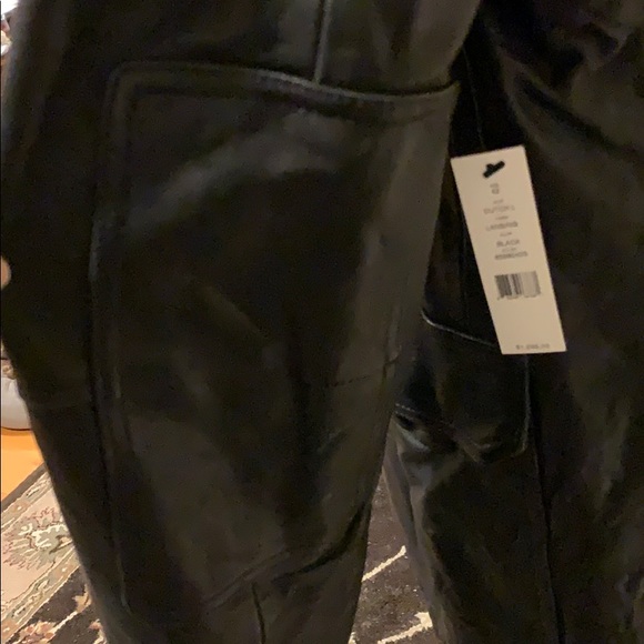 Theory men’s 100% washed leather sports coat NWT - Picture 6 of 16